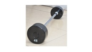 PU Straight And Curl 20kg Barbell