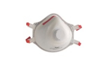 Full PU in Back Comfortable Wearing Safety CE FFP3 NR Protective High Quality Anti-Dust Masks With Exhalation Valve1