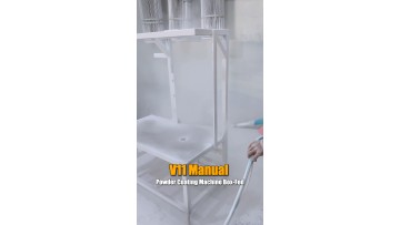 V11 Manual Powder Coating Machine Box-Fed