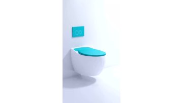 one piece toilet