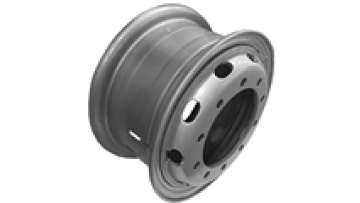 9.00-20 Tube Steel Truck Rims and 12.00R20 Bus Trailer Wheels for Radial Tyres1