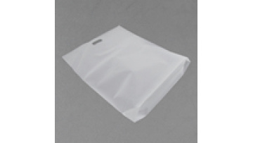 Eco Friendly Custom Logo Shopping bottom gusset Plastic Die Cut Packaging Bag for Clothing GRS1