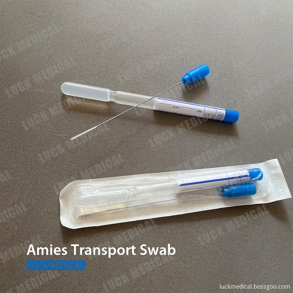 Amies Transport Swab Stainless Steel 9