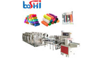 Color Mud Dough Squeezing Bag Filling Machine 6 8 12 Color Plasticine Mud Dough Clay Extruder Packing Machine1