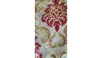 knitted jacquard upholstery fabric