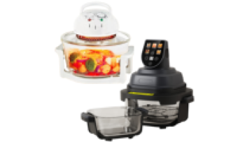 Well-designed Appearance 360° Viewable Pot 4 in 1 Multifunctional 6L/2L Two Independent Pots Color Screen Air Fryer1
