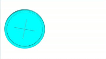 Medical Silicone Rubber Cross Valve Plate