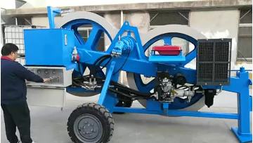 30kN hydraulic cable tensioner stringing equipment