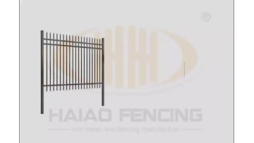 Chinese design decoration anti-theft security wrought iron fence panels for sale1