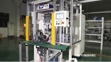Automatic test machine for alternator stator