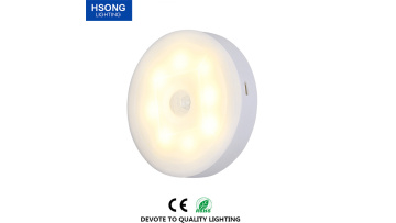 Hsong Lighting - HSONG Magenetic Wire-Free 3*AAA Battery Powered Home LED USB Charging led wardrobe Light LED Sensor Light1