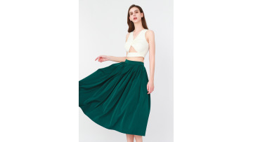 Ladies Fluffy Midium- Length Skirt