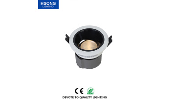 Hsong Lighting - Tuya Zigbee Triac 0-10V Dali dimming LED recessed light 7W10W20W30W35W40W Anti Glare COB recessed spotlight downlight Topsale Products1