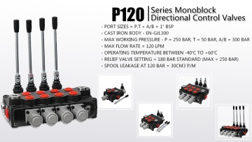 4P120 Hydraulic Hand Control Valve