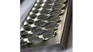 Bump Anti Slip Bump Anti Slip Stainless Steel Mesh Trench Drain System Cover Plate for Swimming Pools Grate Trench Cover1