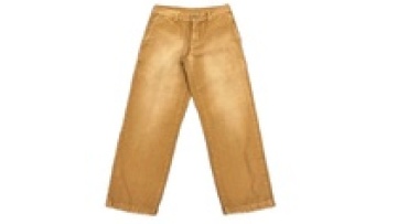 High Quality Design Cotton Twill Cargo Wide Leg Distressed Pants for Men1