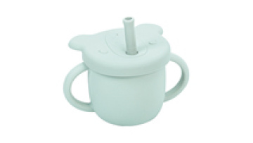 Training Cartoon Baby Sippy Cup Non Spill 12 Oz Vacuum Kids Silicone Sippy Cups With Straw1