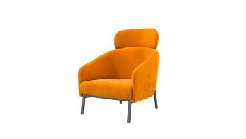 Velvet Sofa Nordic Single Hotel Office Chair Luxury Couch Gold Fabric Modern Living Room Furniture Set Sectional Home Sofa