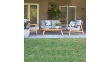 wholesale modern  furniture High density sponge Metal  Aluminum alloy  Waterproof  Hotel Patio Garden  Outdoor sofa1
