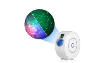 Smart LED Galaxy Projector Lamp with Voice Control Features1