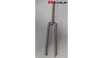 Titanium Road Barrel Axle Fork