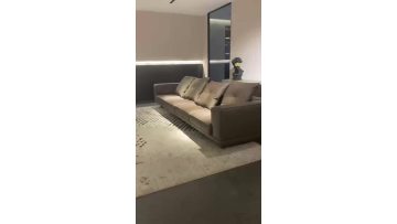 Dylan sofa, the use of cowhide fabric