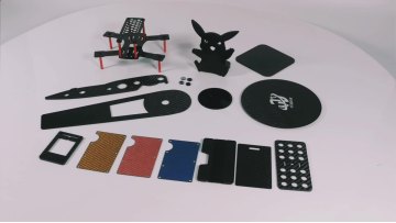 Custom printing plain twill forged 100% real carbon fiber business card thank you card1