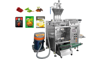 4 lanes powder packing machine