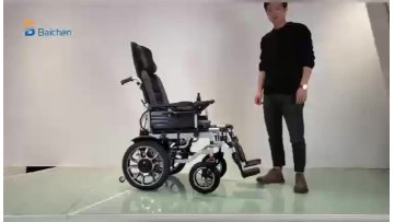 BC-ES6003A China Factory Directly Sale Cheapest Wheelchair High Backrest Folding electric wheelchair prices1