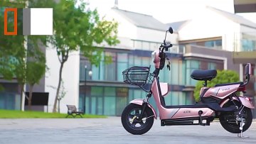 Electric Two-Wheeled Bicycle 48V12ah Lead Acid Battery 350W Electric Bicycle Electric Bicycle 350W Mini Power Battery City Elec1