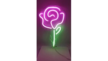 Led Neon Sign  Rose Dream Meteor Planet Cloud Flash  Home Decor Party Wedding Wall Ambient Xmas Holiday Night Gift Neon Light1