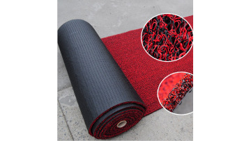 18MM Hot Sale PVC Car Floor Mat Roll With Spike Backing1