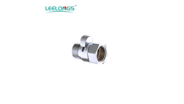 Brass Shutoff Water Saving Shower Adapter Water Flow Restrictor Valve1