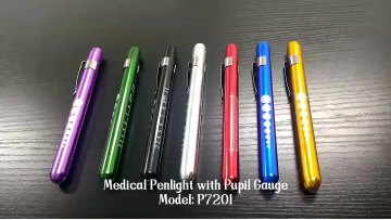 Ophthalmic Warm Yellow Light Torch Pen With Degree Scale1