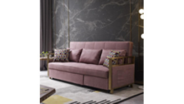 Wholesale Foshan factory Modern Sofa Bed Designs Transformable L shape living room furniture for Hotel Apartment1