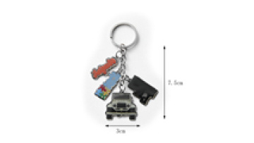 Custom Metal Keychain Car Keychain Charm1