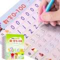 New 6 Books/set Reusable Children's Copybook For Calligraphy Hand Writing Practice Word Book For Kids Baby Art Book libros Toy