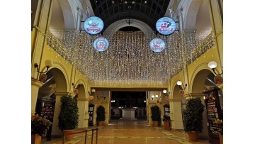 LED Curtain Icicle String Lights