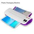 Hot and Cold Laminator Machine for A4 Document Photo Blister Packaging Plastic Film Roll Laminator M-25"