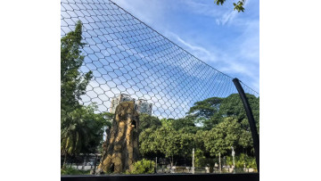 stainless steel zoo animal mesh (aviary netting)