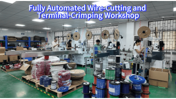 Automated Terminal Crimping & Wire Cutting Production Line Overview