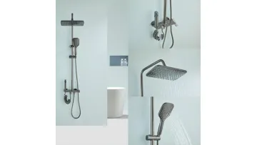 3005 Hot Sale New Piano Four Gear Bathroom Shower Set1