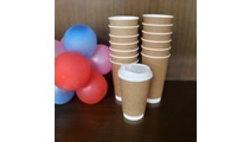 20oz OEM Double Wall Kraft Insulated Cups 90mm Custom Sizes & Thermal Packaging Solutions Ice Cream Paper Cup1