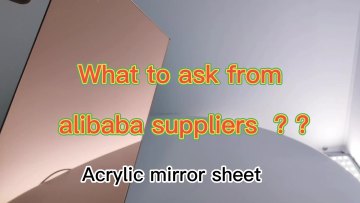 1220* 2440 mm 2 mm Wholesale price Gold Silver Acrylic Mirror Sheet1