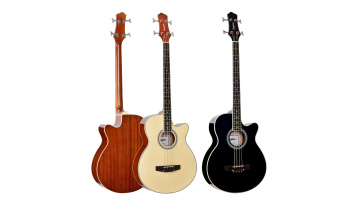 acoutsic wooden bass