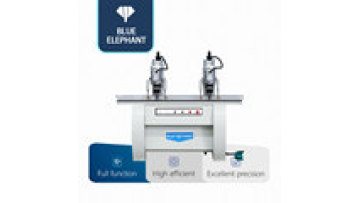 Double Head CNC Boring Machine for Door Lock Hole Drilling in Honduras1