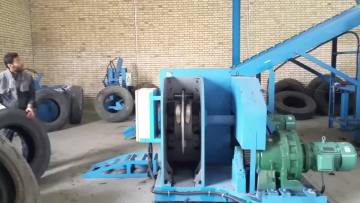 ZPS Tire Shredder/ Tire Recycling Machine For Rubber Crumbs1