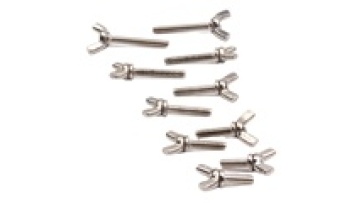 Butterfly Bolt Factory butterfly Wing Screw Din316 Titanium Wing Screws for Mechanical Assembly1
