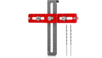 Aluminum Woodworking DIY Tool Handles and Knobs Drawer Guide Jig on Doors and Drawer Fronts Cabinet Hardware Jig Tool1