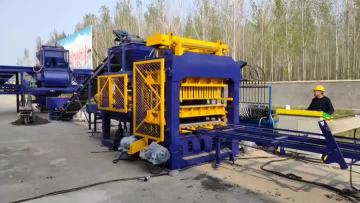 Hollow brick production line